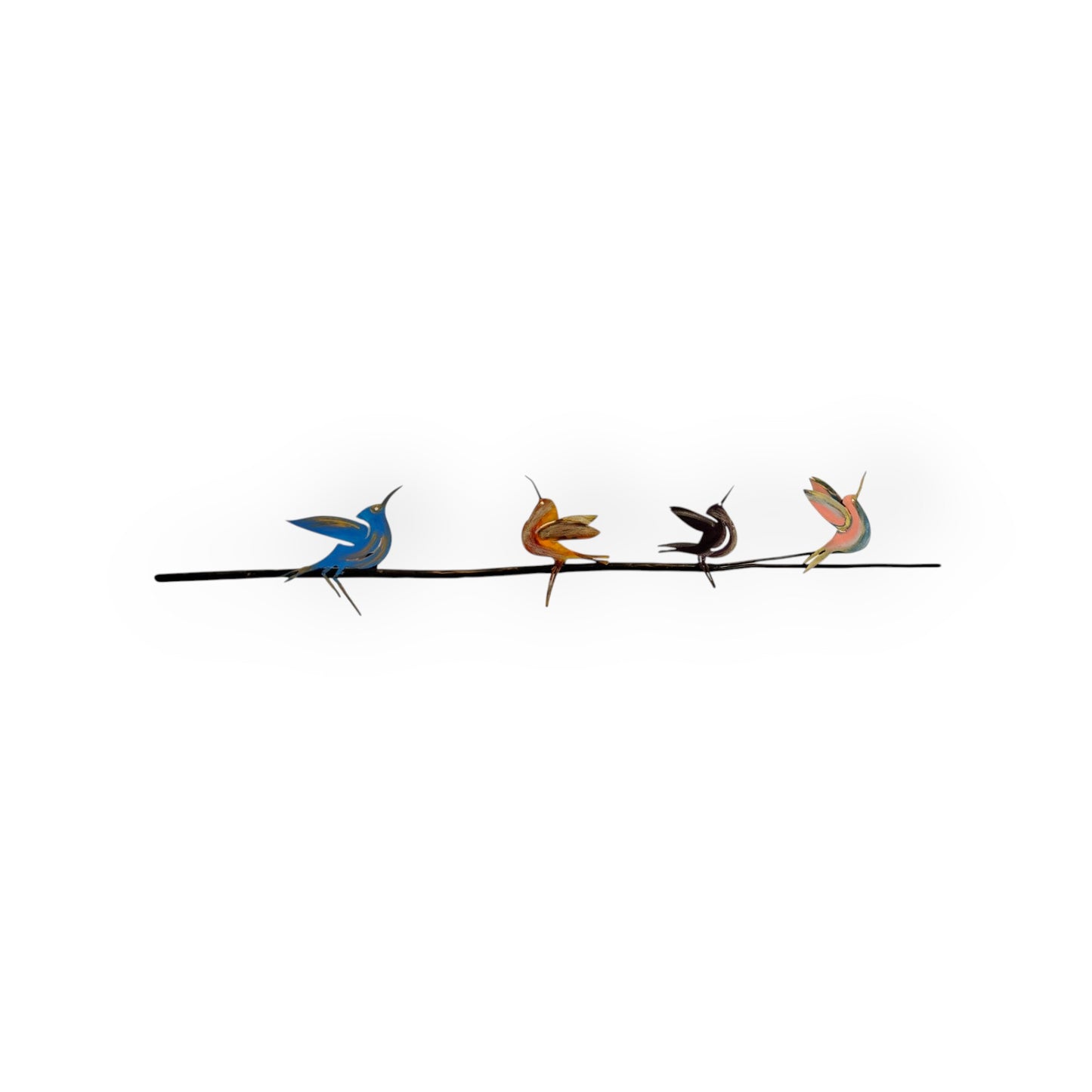 Perch Quartet – Wall Sculpture by Michal Shaked
