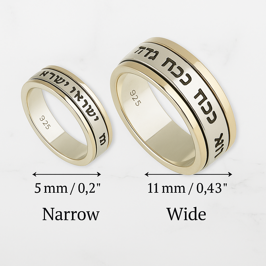 Rotating King Solomon's Protection Ring – "This too shall pass"