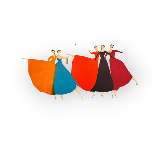 Festival of Movement – Wall Sculpture by Michal Shaked
