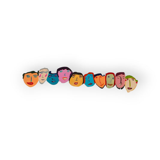 The Fifth Row – Wall Sculpture by Michal Shaked